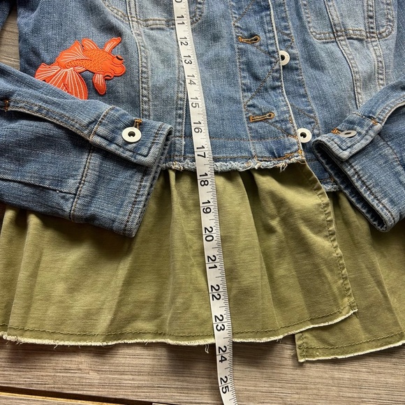 Pilcro‎ & Letterpress Anthropologie Denim Jacket - Picture 6 of 8